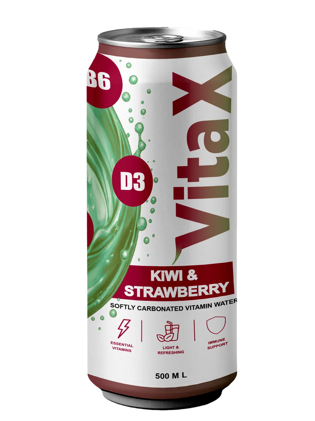VITA X Kiwi & Strawberry can